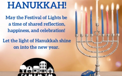 Happy Hanukkah from all of us at Tioga Opportunities, Inc.