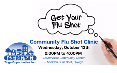 Save the Date: TOI Hosts Community Flu Shot Clinic on October 13th