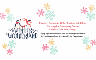 Join us for our annual Winter Wonderland Social Hour.