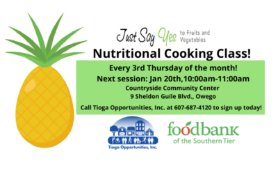 Just Say Yes to Fruits and Vegetables! TOI Offers Monthly Nutritional Cooking Class