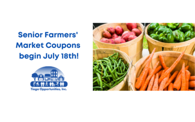 Senior Farmers’ Market Coupon Program to Kick off July 18th