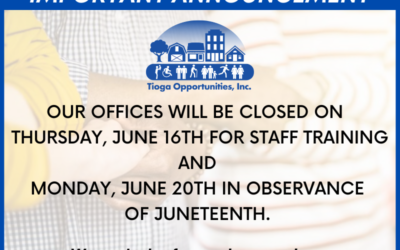 TOI Closure Notice for 6/16 and 6/20