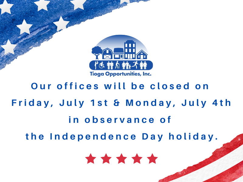Independence Day Holiday Hours