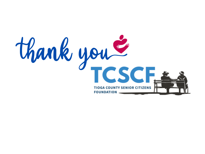 TOI Awarded $10,000 Tioga County Senior Citizens Foundation Grant