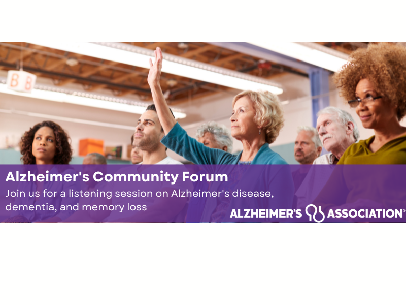 Alzheimer’s Community Forum