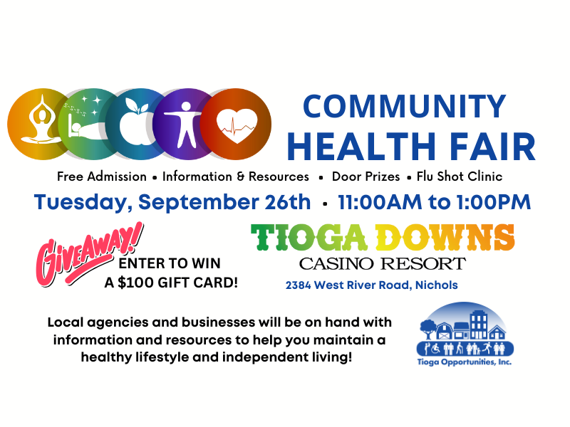 Join us for TOI’s Annual Community Health Fair