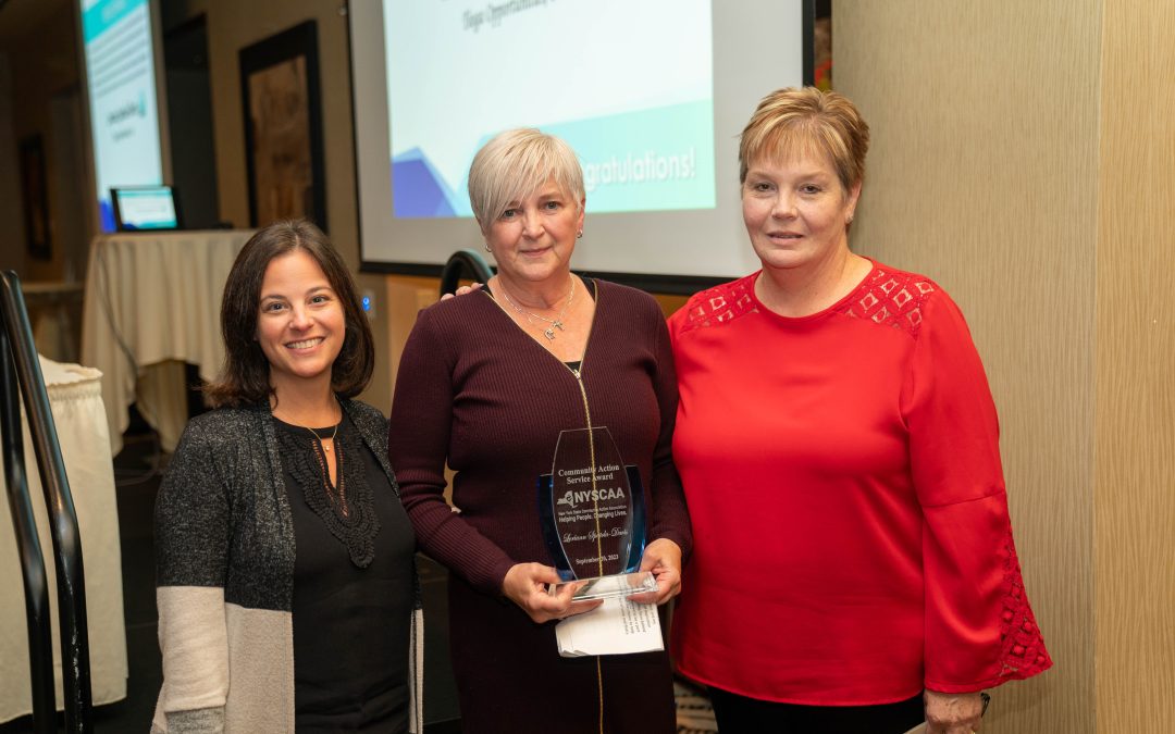 Lori Spatola-Davis honored with Community Action Service Award