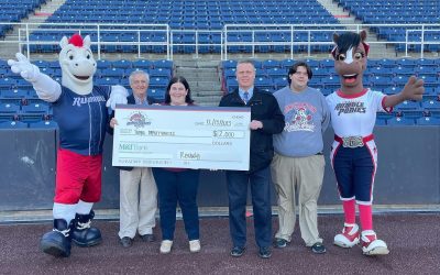 Binghamton Rumble Ponies Foundation Hits a Home Run with $2,000 Donation to Tioga Opportunities Inc.